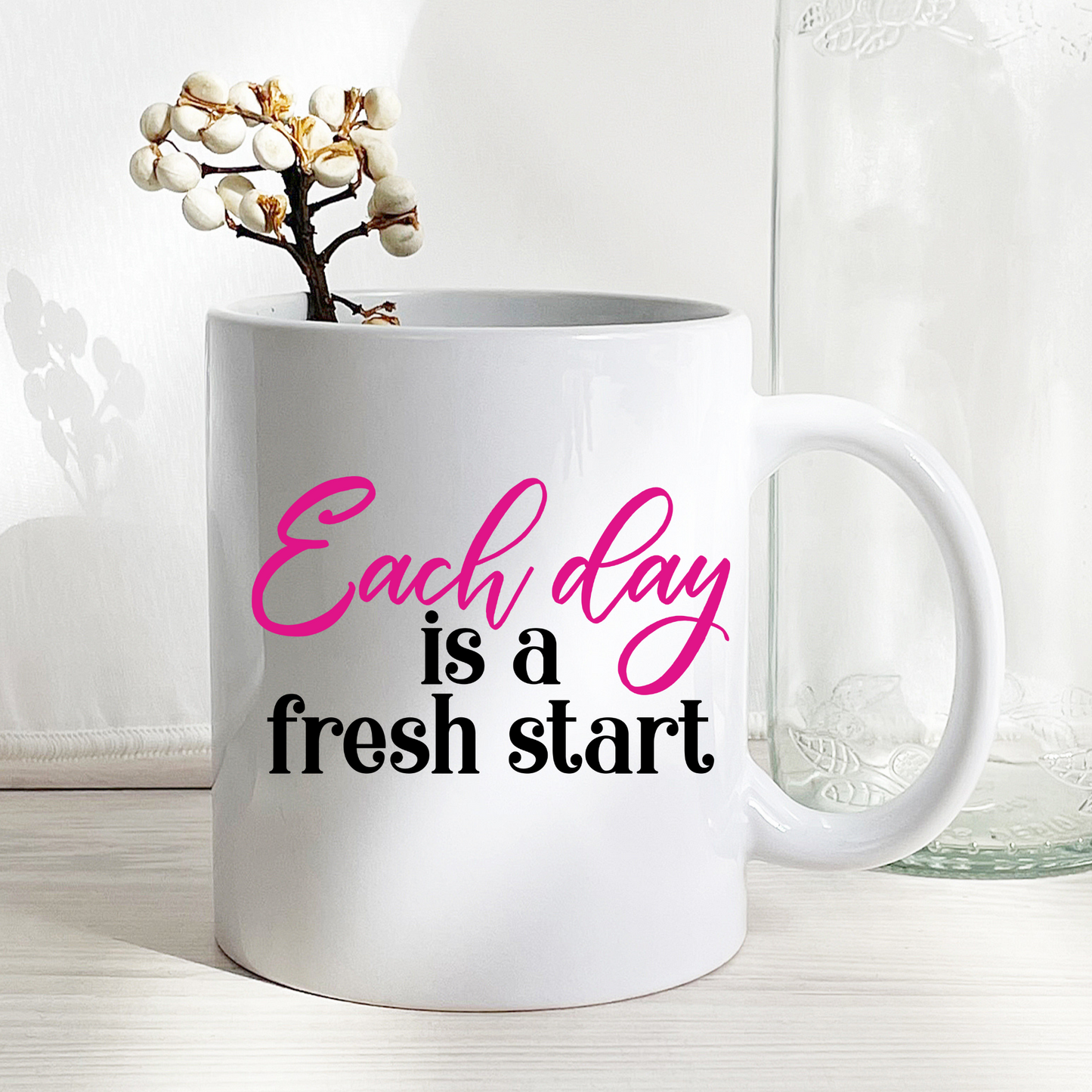 Each day is a fresh start